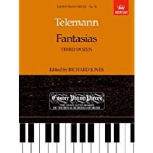 Fantaisies 3ème Douzaine TELEMANN Partition Clavecin