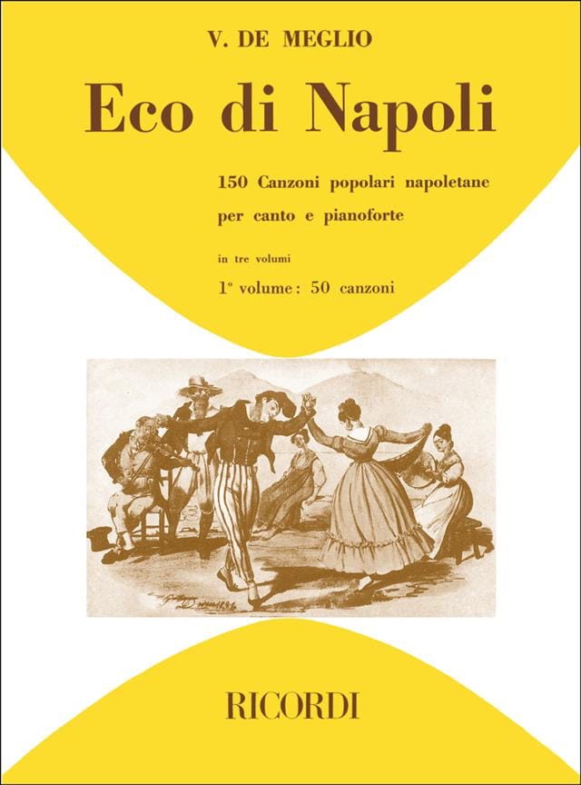Eco Di Napoli. Volume 1 Partition Mélodies