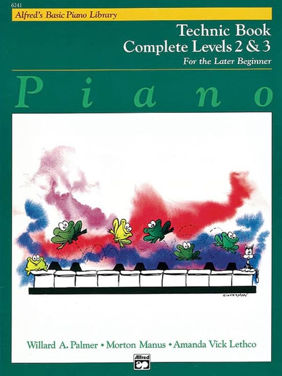 Alfred's basic piano technic book 2 & 3 - Morton, Vick Lethco Palmer,