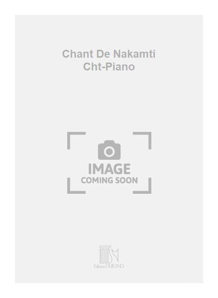 Chant de Nakamti. Padmâvati Op. 18 ROUSSEL Partition Opéras