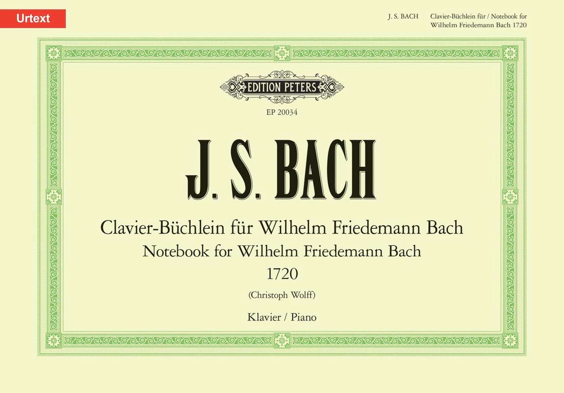 Clavier-Buchlein fur W. F. Bach 1720 BACH Partition Piano