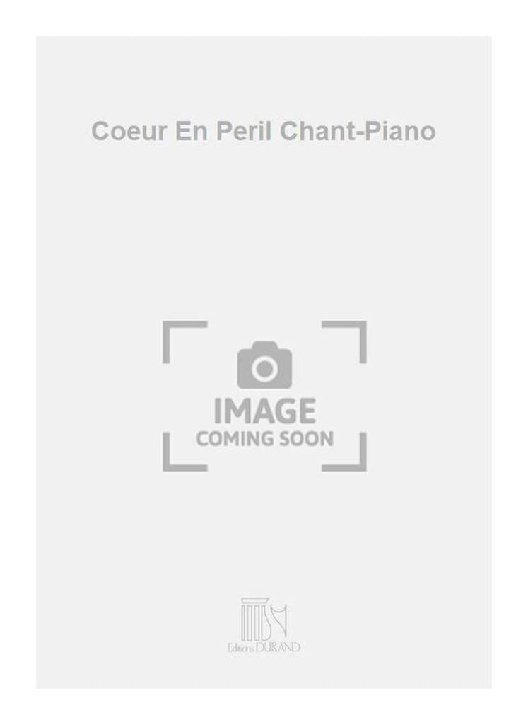 Coeur En Péril Opus 50-2 ROUSSEL Partition Mélodies