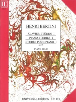 Etudes Pour Piano Volume 1 Opus 29 Henri Bertini Partition Piano