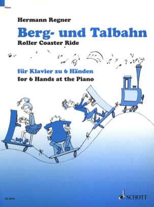 Berg- Und Talbahn. 6 Mains Hermann Regner Partition Piano