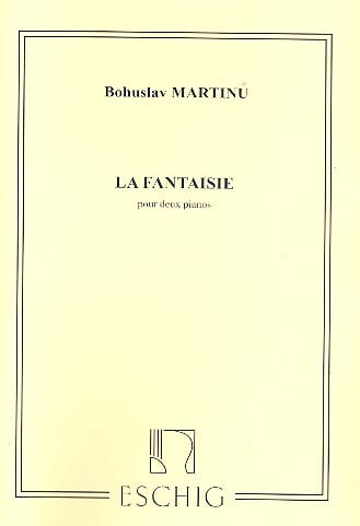 La Fantaisie. 2 Pianos - MARTINU - Partition - Piano