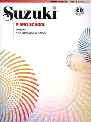 Suzuki Piano School Volume 4 + CD SUZUKI Partition Piano