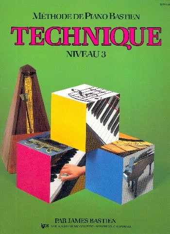 Méthode de Piano Bastien - Technique Niveau 3 BASTIEN Partition Piano