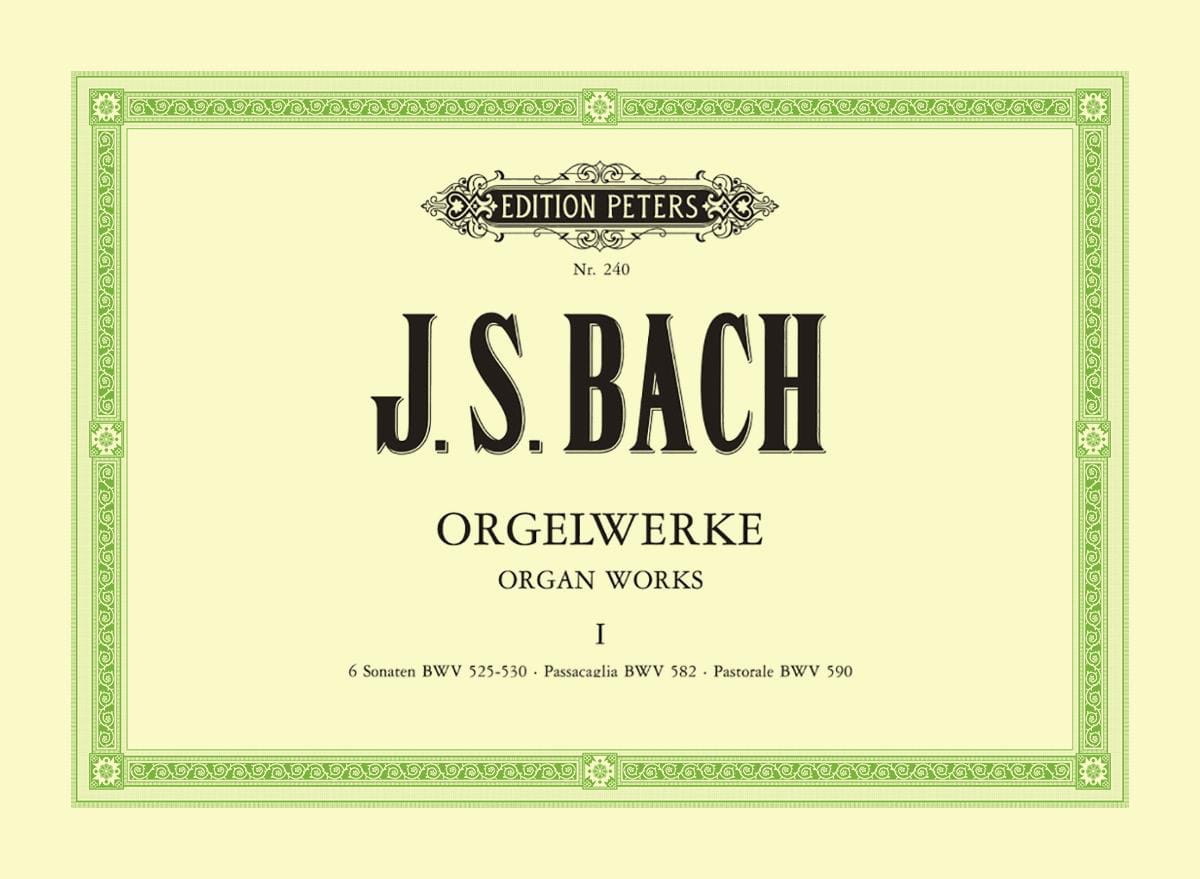 Orgelwerke. Volume 1 BACH Partition Orgue
