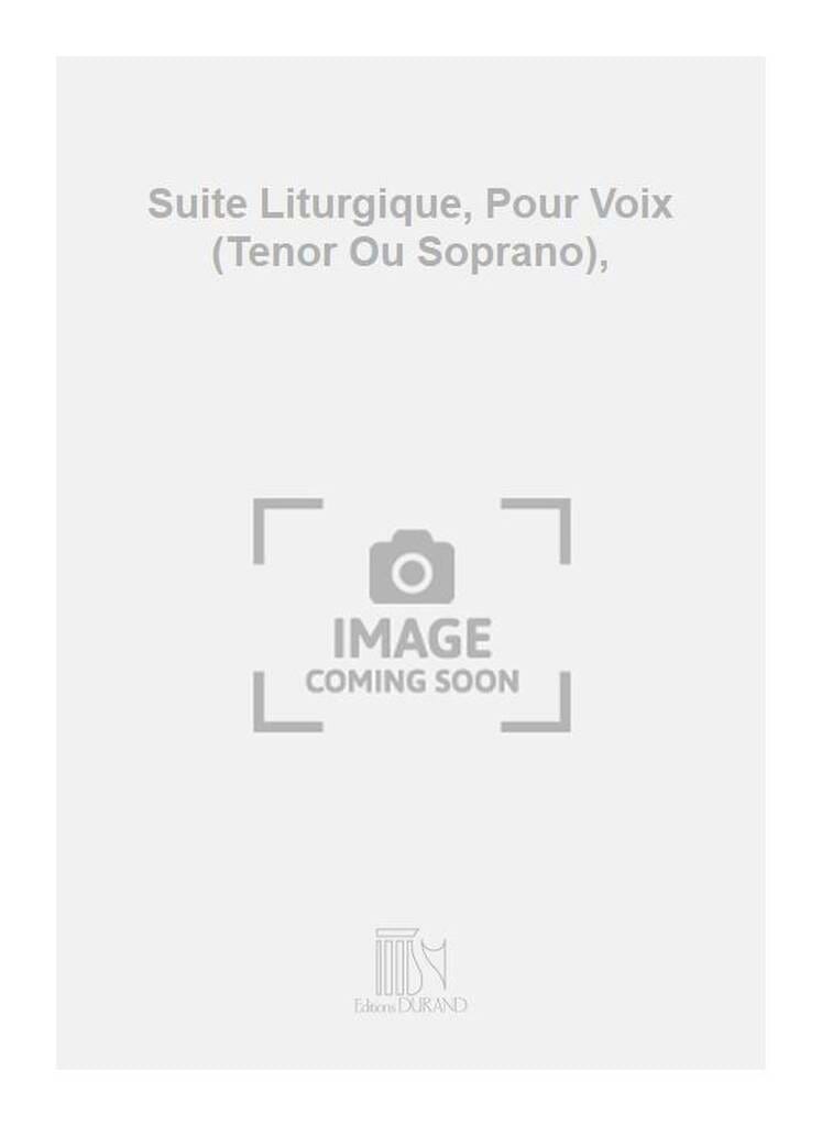 Suite Liturgique. Matériel. - André Jolivet - Partition