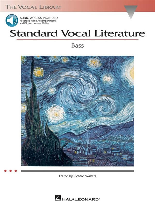 Standard Vocal Literature. Basse Partition Recueils
