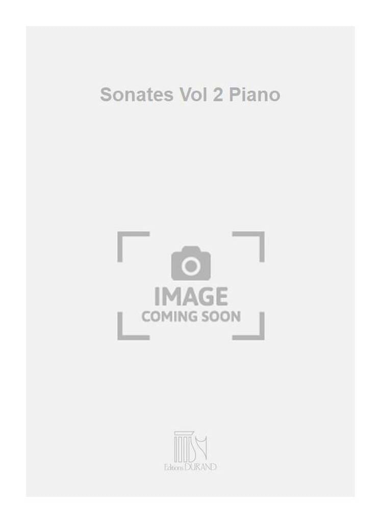 Sonates Volume 2 BEETHOVEN Partition Piano