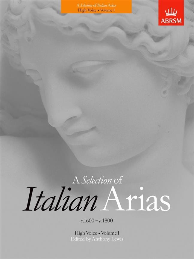 Italian Arias Volume 1 Voix haute Partition Mélodies