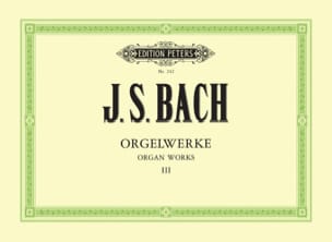 Orgelwerke. Volume 3 BACH Partition Orgue