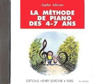 CD - Méthode de Piano 4-7 ans Sophie Allerme Partition Piano