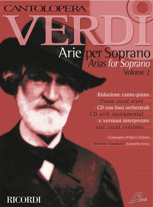 Arie Per Soprano. Volume 2 - VERDI - Partition - Opéras