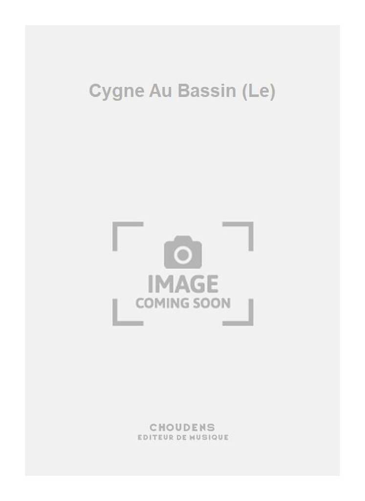 Le Cygne Au Bassin Marius-François Gaillard Partition Mélodies
