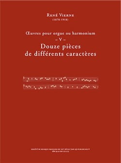 Oeuvres pour orgue. Volume 5 René Vierne Partition Orgue