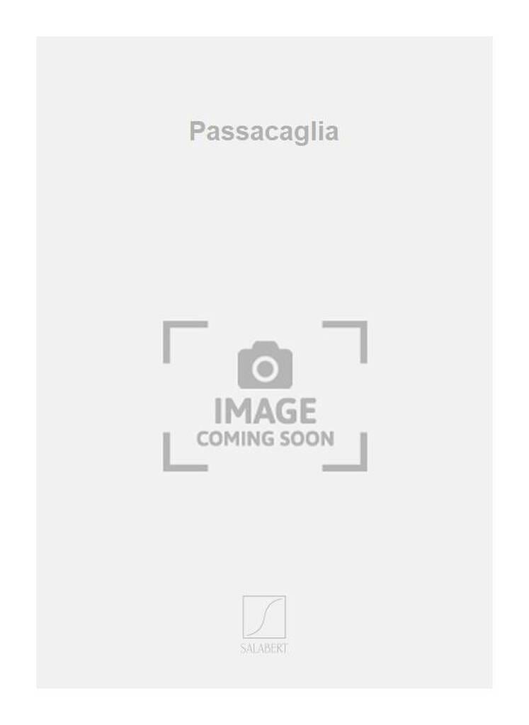 Passacaglia COPLAND Partition Piano