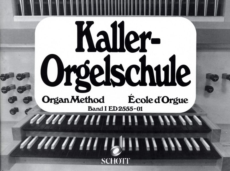 Orgelschule, Bd 1 Ernst Kaller Partition Orgue