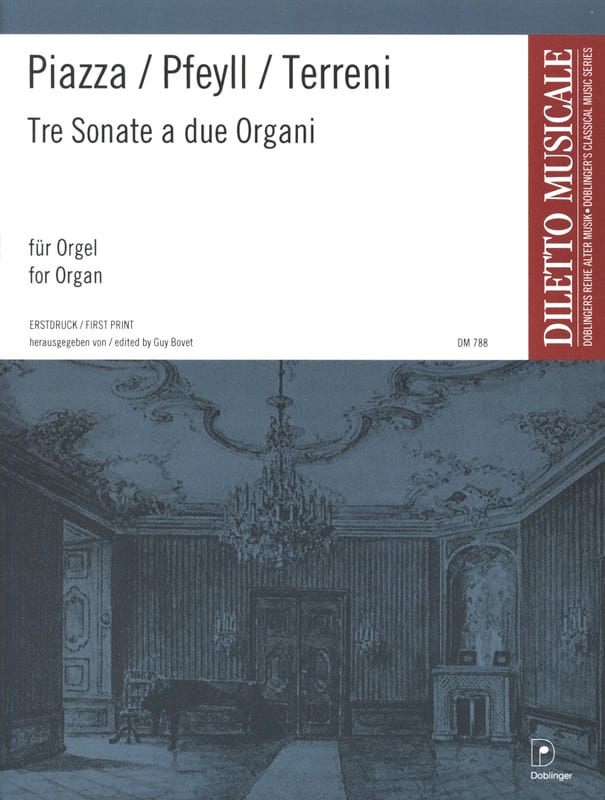 3 Sonates A 2 Orgues Piazza / Pfeyll / Terreni Partition Orgue