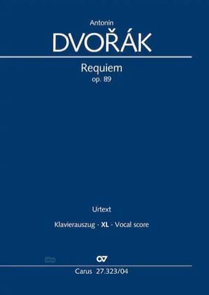 Requiem Anton Dvorak Partition Chœur