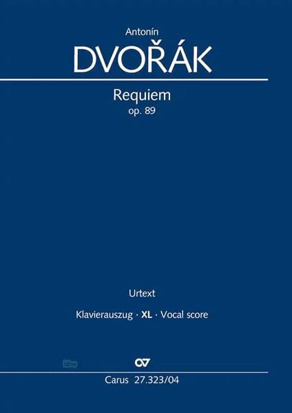 Requiem Anton Dvorak Partition Chœur