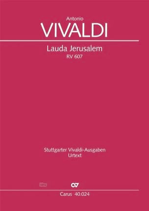 Parcourir les pages de Lauda Jerusalem - VIVALDI - Partition - Chœur