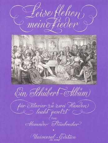 Schubert-Album Leise flehen meine Lieder SCHUBERT Partition Piano