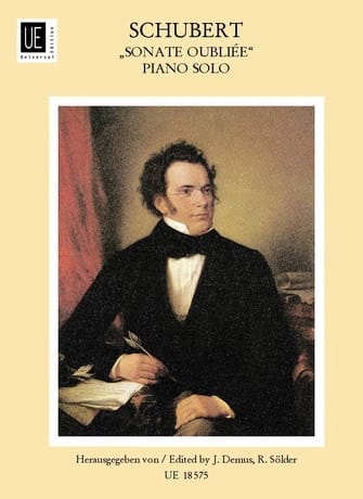 Sonate Oubliée C-Dur SCHUBERT Partition Piano