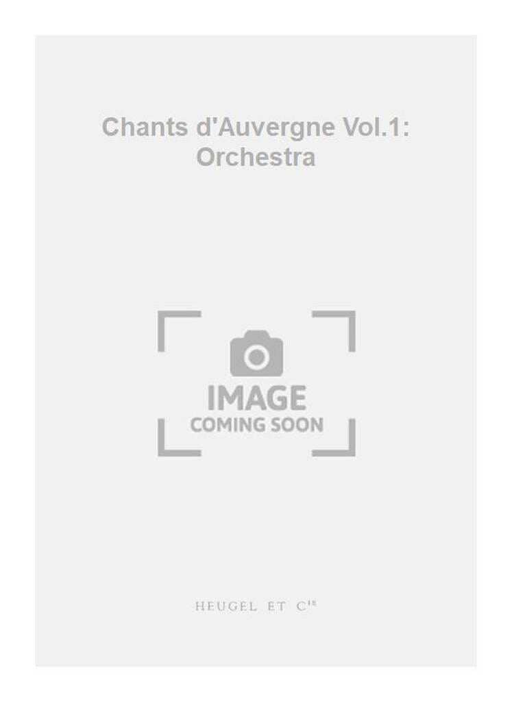Chants d'Auvergne Joseph Marie Canteloube Partition