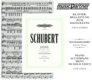 Schwanengesang. Vx Grave CD SCHUBERT Partition Mélodies