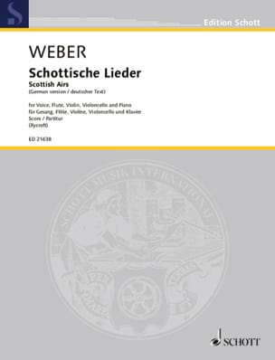 Scottish Airs - Carl Maria von Weber - Partition