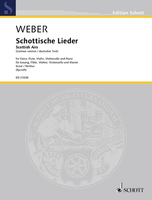 Scottish Airs - Carl Maria von Weber - Partition