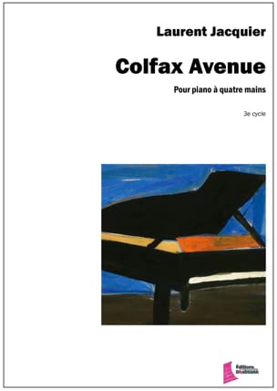 Colfax Avenue Laurent Jacquier Partition Piano