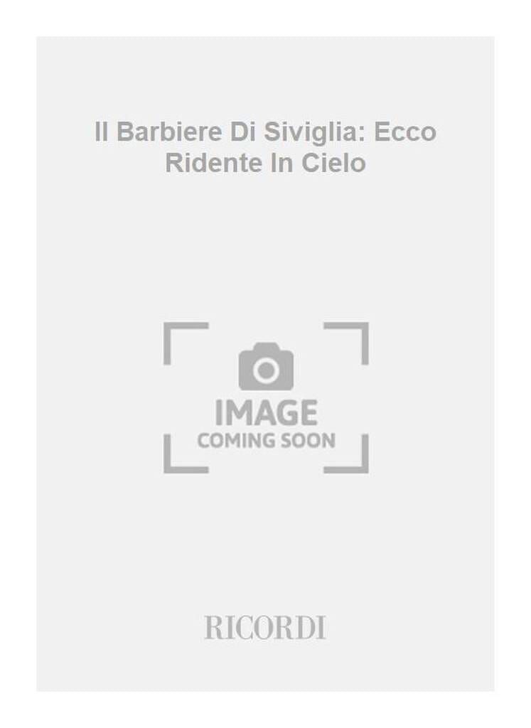 Ecco Ridente. Barbiere Di Siviglia - ROSSINI - Partition - Opéras