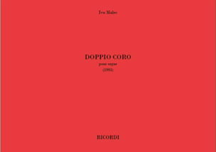 Doppio Coro - Orgue Ivo Malec Partition Orgue