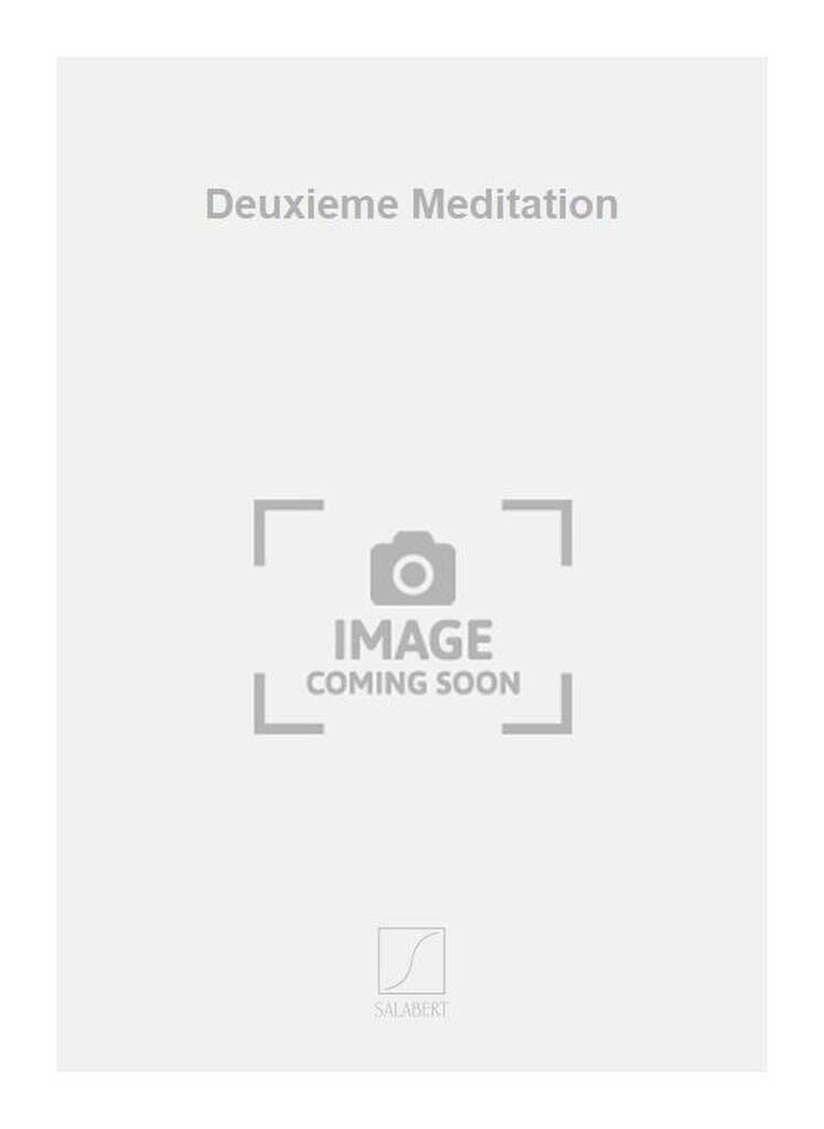 2° Méditation Eric Tanguy Partition Chœur