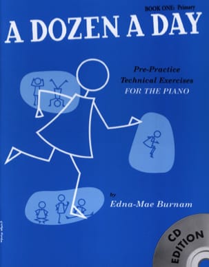 A Dozen A Day Volume 1 en anglais - avec CD Partition Piano