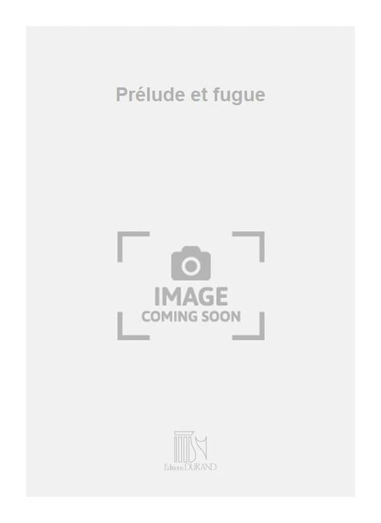 Prélude et Fugue - ROUSSEL - Partition - Piano