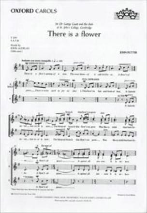 There is a flower - RUTTER - Partition - Chœur