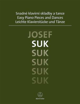 Easy Piano Pieces and Dances Josef Suk Partition Piano