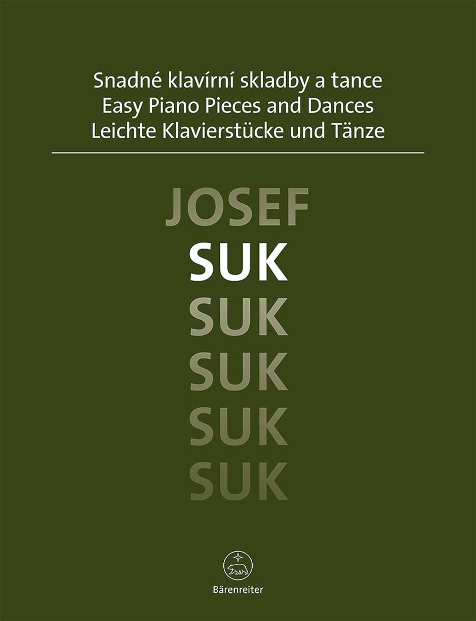 Easy Piano Pieces and Dances - Josef Suk - Partition - Piano