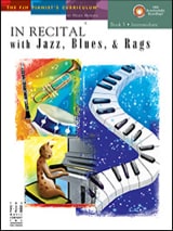 In Recital with jazz, blues & rags. Volume 5 Partition Piano