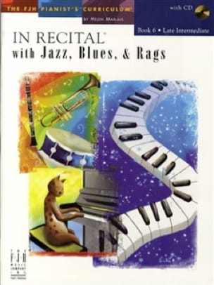 In Recital with jazz, blues & rags. Volume 6 Partition Piano