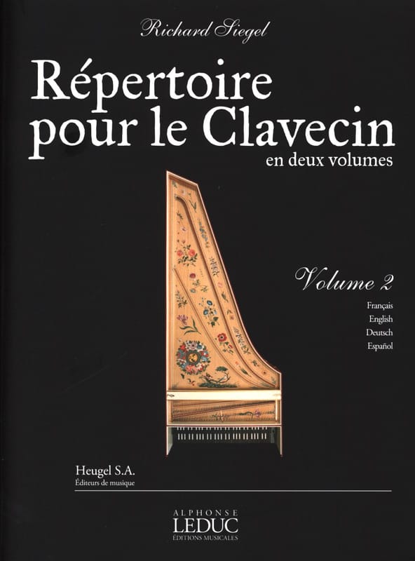 Répertoire Pour le Clavecin. Volume 2 - Richard Siegel - Partition