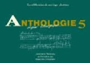 Anthologie 5. Mariage Partition Orgue
