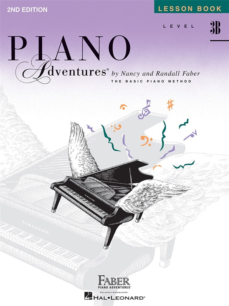 Piano Adventures - Lesson Book Level 3B Nancy Faber Partition Piano
