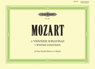 Sonatines Viennoises. 4 Mains MOZART Partition Piano