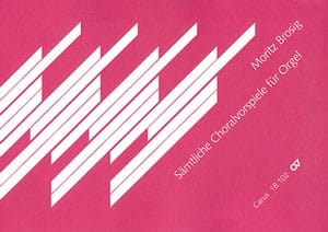 Sämtliche Choralvorspiele Moritz Brosig Partition Orgue