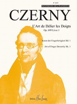 L'art de Délier les Doigts Opus 699. Volume 1 CZERNY Partition Piano